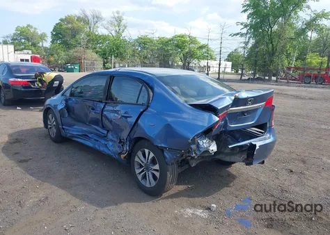 2011 Honda Civic Lx z USA, uszkodzony, nr VIN 2HGFA1F57BH539408